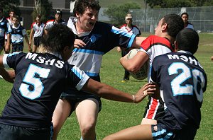 Endeavour SHS Vs Matraville SHS u16's (Photo : ourfooty media) 