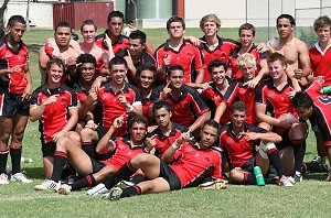 Endeavour SHS University Shield team (Photo : ourfooty media) 