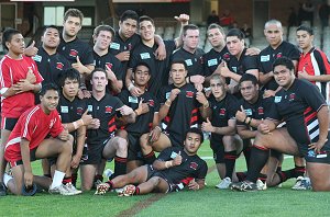 Endeavour Sports High School Arrvie alive Cup team celebrate after defeating Kiama HS (Photo : ourfootymedia)