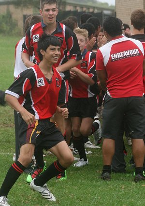 ENDEAVOUR SHS v WESTFIELDS SHS - Buckley Shield Match (Photo's : ourfootymedia)