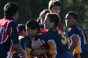 NSWRL All School Elite U14's Game 1. Endeavour SHS VS Westfields SHS ( Photo : ourfooty media)