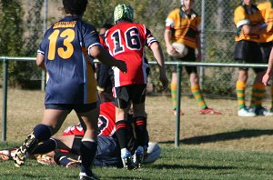 NSWRL All School Elite U14's Game 1. Endeavour SHS VS Westfields SHS ( Photo : ourfooty media)