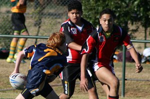 NSWRL All School Elite U14's Game 1. Endeavour SHS VS Westfields SHS ( Photo : ourfooty media)