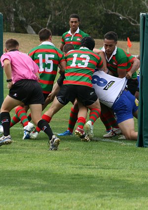 South Sydney RABBITOH'S v Canterbury Bankstown Bulldogs SG Ball Rnd 1 Action (Photo's : OurFootyMedia)