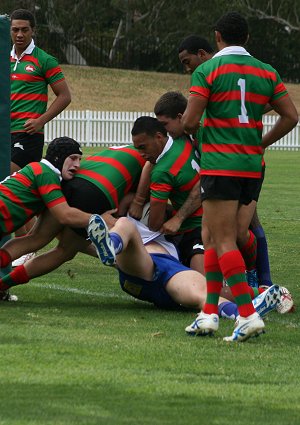 South Sydney RABBITOH'S v Canterbury Bankstown Bulldogs SG Ball Rnd 1 Action (Photo's : OurFootyMedia)