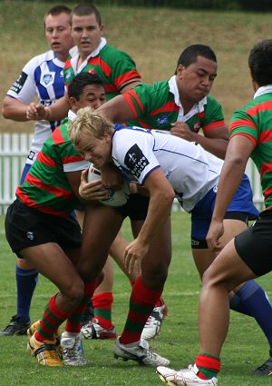 South Sydney RABBITOH'S v Canterbury Bankstown Bulldogs SG Ball Rnd 1 Action (Photo's : OurFootyMedia)