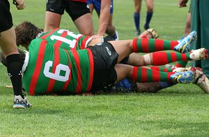 South Sydney RABBITOH'S v Canterbury Bankstown Bulldogs SG Ball Rnd 1 Action (Photo's : OurFootyMedia)