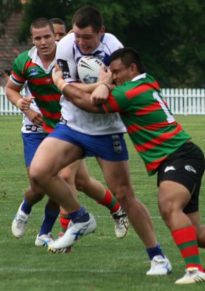 South Sydney RABBITOH'S v Canterbury Bankstown Bulldogs SG Ball Rnd 1 Action (Photo's : OurFootyMedia)