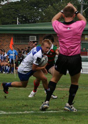 South Sydney RABBITOH'S v Canterbury Bankstown Bulldogs SG Ball Rnd 1 Action (Photo's : OurFootyMedia)