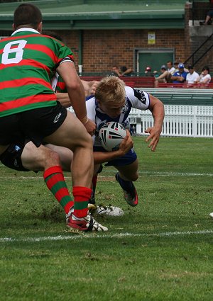 South Sydney RABBITOH'S v Canterbury Bankstown Bulldogs SG Ball Rnd 1 Action (Photo's : OurFootyMedia)