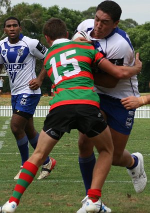 South Sydney RABBITOH'S v Canterbury Bankstown Bulldogs SG Ball Rnd 1 Action (Photo's : OurFootyMedia)