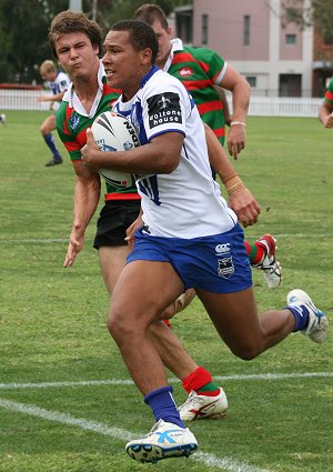 South Sydney RABBITOH'S v Canterbury Bankstown Bulldogs SG Ball Rnd 1 Action (Photo's : OurFootyMedia)