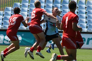 Cronulla SHARKS v Illawarra STEELERS Harold Matthew's Cup Rnd 4 Action (Photo's : OurFootyMedia) 