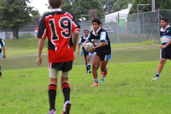 Endeavour SHS v Matto u13's action (Photo's : OurFootyMedia) 