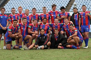 Newcastle KNIGHTS SG Ball Cup Rnd 9 Team Photo (Photo : OurFootyMedia) 