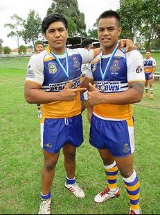 gio Schoolboy 9s Grand Final celebrations (Photo : steve montgomery / OurFootyTeam.Com)