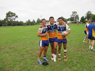 gio Schoolboy 9s Grand Final celebrations (Photo : steve montgomery / OurFootyTeam.Com)