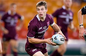 Sam Walker in action for the Queensland Under 18 team. Photo: NRL Images