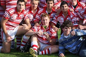 Marist Brothers College Kogarah Arrive alive Cup team (Photo : ourfooty media)