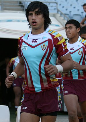 Arrive alive Cup 2009 Grand Final Action MATRAVILLE SHS v KEEBRA PARK SHS (Photo : ourfootymedia)