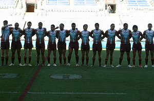 Keebra Park line up for the Grand Final (Photo : ourfootymedia) 