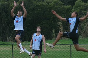 Cronulla Sharks Toyota Cup players at training last year (Photo : ourfooty media)