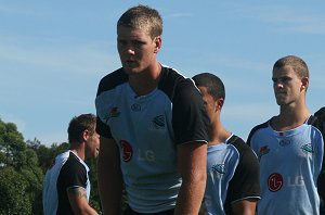 Brynjar Raagnasson at Sharks Training earlier this year (Photo : ourfooty media) 