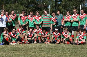 Heathcote High School NSWCHS University Shield team (Photo : ourfootymedia)