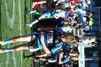 Cronulla SHARKS Academy Under 14's v South Sydney Junior Bunnies @ Shark Park (Photo : OurFootyMedia) 