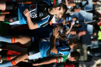 Cronulla SHARKS Academy Under 14's v South Sydney Junior Bunnies @ Shark Park (Photo : OurFootyMedia) 