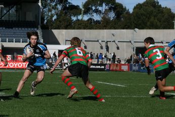 Cronulla SHARKS Academy Under 14's v South Sydney Junior Bunnies @ Shark Park (Photo : OurFootyMedia) 