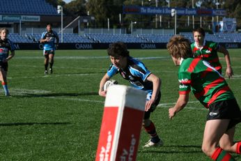 Cronulla SHARKS Academy Under 14's v South Sydney Junior Bunnies @ Shark Park (Photo : OurFootyMedia) 