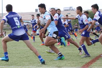 Cronulla Sharks HMC Developmet v Canterbury - Bankstown BULLDOGS U 15s 1st Half Action (Photo : steve montgomery / OurFootyTeam.com)