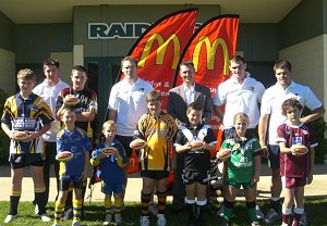 Launch of 2010 McDonald’s Canberra Junior Rugby League