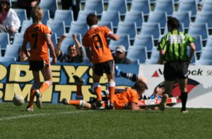 Try time to Stuart Mills of teh mighty Yarrawwarra Tigers 