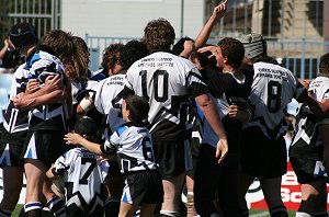 Cronulla Caringbah Under 17's celebrate 