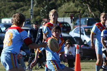 Jacko with anoth great pass ( Photo : ourfooty media)