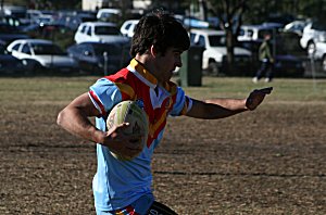 Gilesy on the boil ( Photo : ourfooty media)