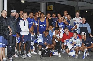 Newtown Jets SG Ball team and staff ready for their return to the SG Ball Competition after 26 yrs 