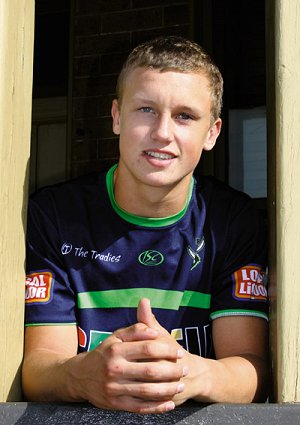 Jack Wighton is happy playing in Canberra with the Raiders’ SG Ball side.