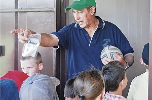 Jim Galvin has been recognised for his hard work in developing junior rugby league at Bowral.