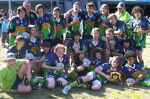 Blue Haven Raiders U 14's were last years Premiers