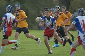 Josh Ferguson is one of a number of Dubbo players representing Group 11 in the under-15s at the Country Rugby League