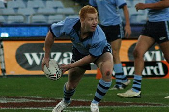 Ben Jones in action in the 2nd half Vs QLD (Photo: ourfooty media) 