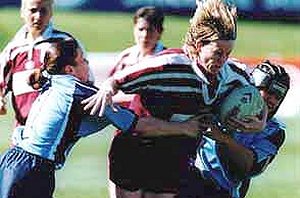 WOMEN'S STATE OF ORIGIN FOOTBALL COMES TO CUA STADIUM NEXT MONDAY NIGHT.