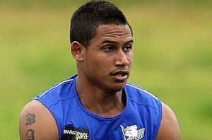 Bulldogs youngster Ben Barba. Photograph: Lindsay Moller / The Daily Telegraph