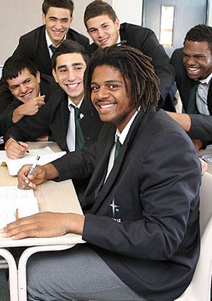 Jamal Idris had to be excused from class to go to training. Photograph: Frank Violi / The Daily Telegraph