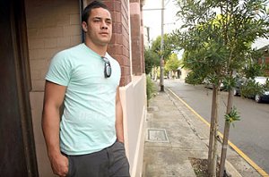 Jarrad Hayne - Loyal man ... Jarryd Hayne is keen to remain at Parramatta