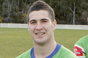 Back in the fold ... young Canberra forward Joel Thompson. Photograph: Kym Smith / The Daily Telegraph