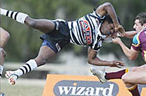 Shannon Walker in action Vs Aspley '07